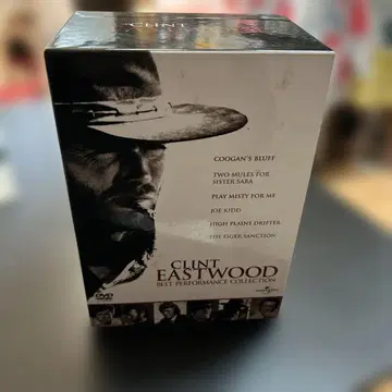 클린트 이스트우드 베스트 퍼포먼스 컬렉션 (6매)