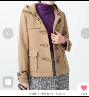 레이빔즈 더플 코트