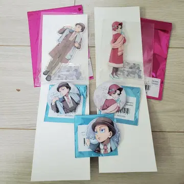 귀멸의 칼날 AGF 아크릴 스탠드 캔 배지 코하쿠 코유키