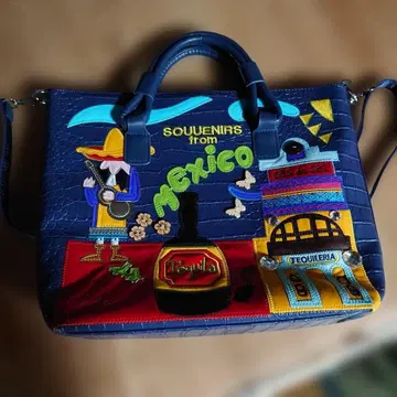 멕시코 디자인 숄더백 2way