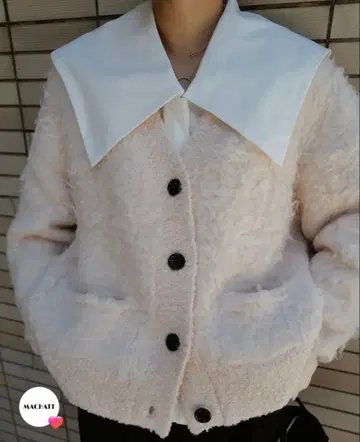 macchat 노블 래쉬 가디건 핑크 마챗
