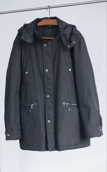 vumps  코트 구제 의류 체크 무늬