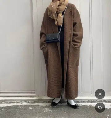 todayful 오버 체크 코트 체스터 코트 38