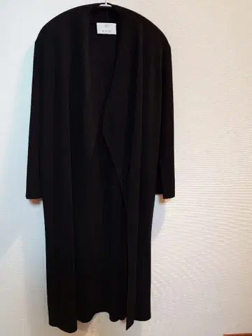 블랙 롱 가디건 M 사이즈