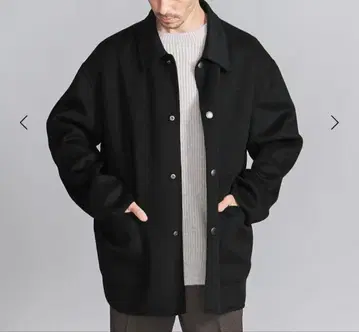 BEAUTY&YOUTH 숏 비버 피니시 리버 멜톤 커버올