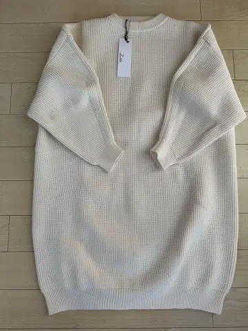 니콜 니트 원피스 롱 니트 니트 튜닉 롱 스웨터