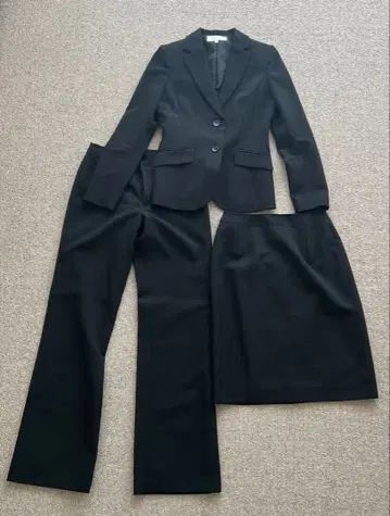 ESPRITMUR 블랙 수트 3종 세트 사이즈 7