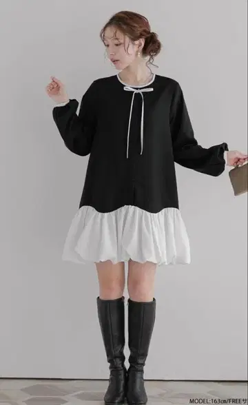 [ 미사용 새상품 ] fitmore 원피스