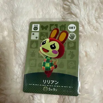 동물의 숲 amiibo 리리안 087