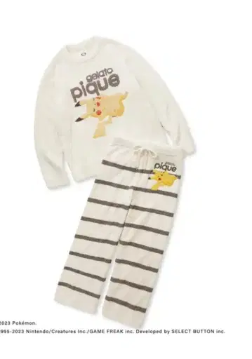 gelato pique 포켓몬 룸웨어 피카츄