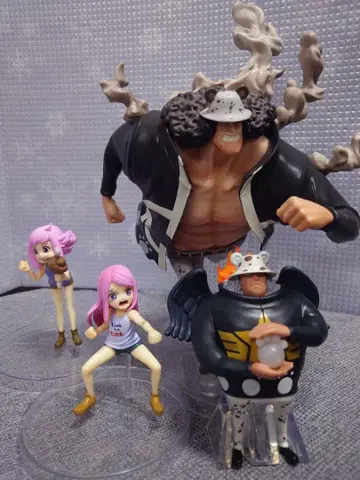 원피스 제일복권 피규어 곰 외 4체 세트