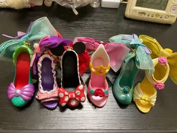 디즈니 프린세스 힐형 키링 6개 세트