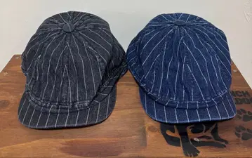 헌팅 모자 데님 세트
