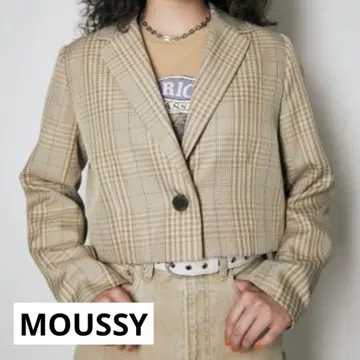 MOUSSY 크롭 싱글 자켓