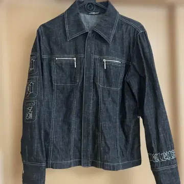 다크 데님 자켓