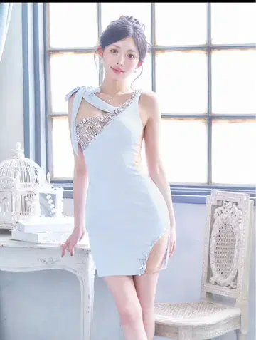 ANGEL R / 엔젤알 ] 비대칭 / 리본 숄더 /