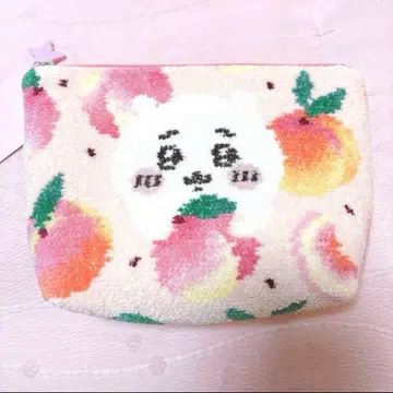 새상품 택 페이러 라브러리 치이카와 (먼작귀) 파우치 대 피치도트