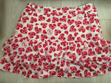 VIVA HEART 꽃 하트 무늬가 귀여운 스커트풍 큐롯 새상품급