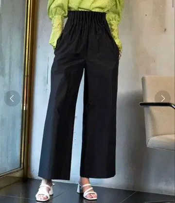 MAISON SPECIAL 메니턱 타프타 이지 팬츠