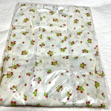 택 포함 미사용 새상품 마더 가든 야생 딸기 스위트  에이프런 M 사이즈