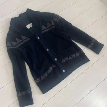 네이비 플리스 가디건 02 M 사이즈