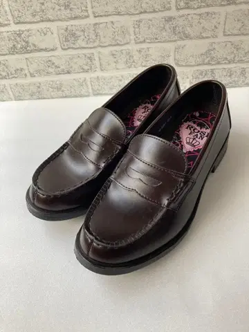 ROSE FAN 다크 브라운 로퍼