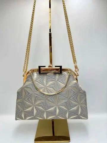 핸드메이드 가마구치 백 3way #477