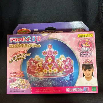 아쿠아비즈 3D 엘레강트 티아라 세트