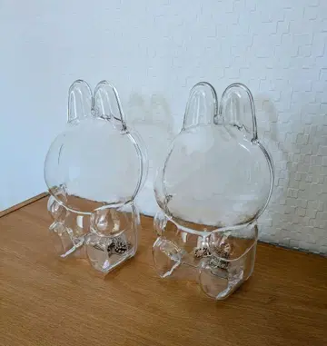 봉제 인형 케이스 투명 2개 세트