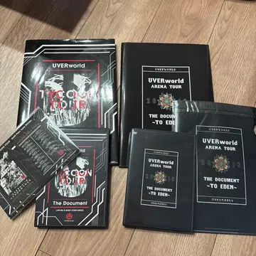 UVERworld 다큐멘트 북 DVD 세트