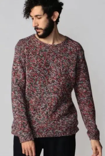 CABAN 멀티 컬러 니트 스웨터 M