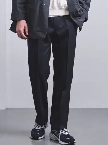 UNITED ARROWS 서지 모던 스트레이트 팬츠 M 사이즈 네이비