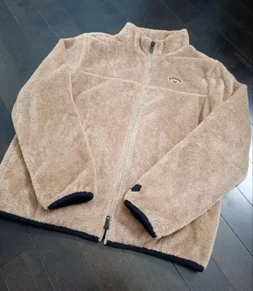 Callaway 골프 플리스 자켓 베이지