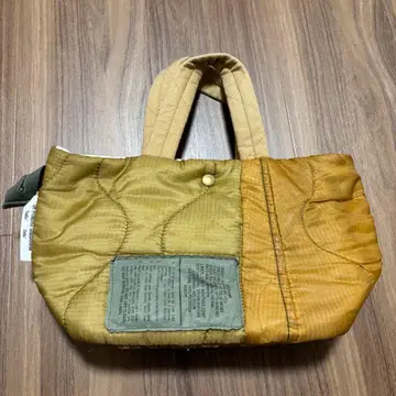 퀼팅 토트백 베이지 소형