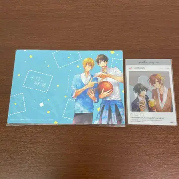 사사키와 미야노 SNS풍 클리어 카드 2장 세트 엽서 홀더