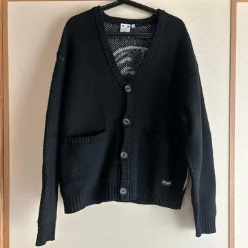 x-girl 블랙 가디건 2024 가을/겨울