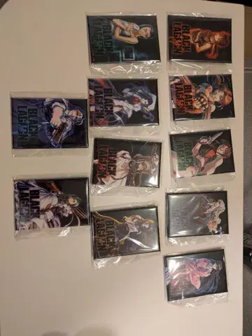 블랙 라군 캔 배지 세트