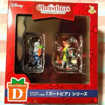 상자째 발송 디즈니 크리스마스 오너먼트 복권 D상 주토피아 시리즈
