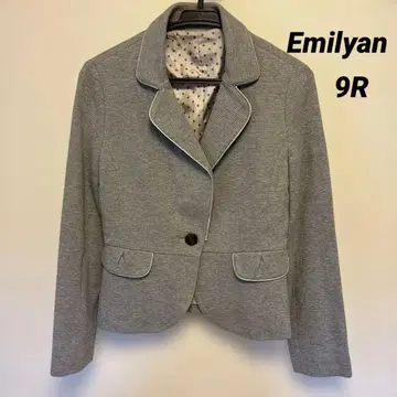 에밀리아 정장 자켓 허리 절개 그레이 9R