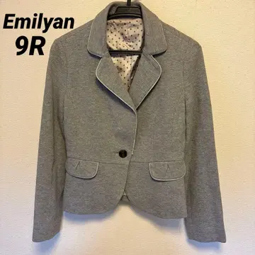 에밀리아 정장 자켓 허리 절개 그레이 9R