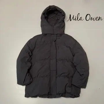 Mila Owen 미디엄 기장 가디건 라이크 다운 자켓