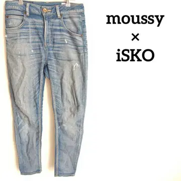 마우지 MOUSSY x iSKO BLUE FF DENIM NEXT 데님