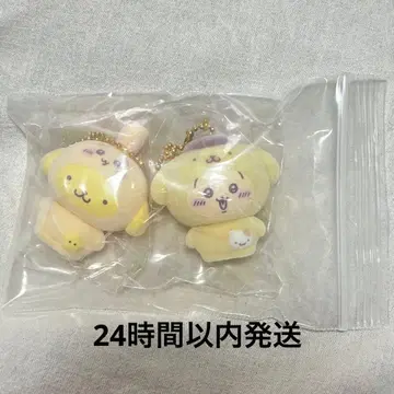 치이카와 (먼작귀) 산리오 시크릿 마스코트 플로키 참 토끼 폼폼푸딩