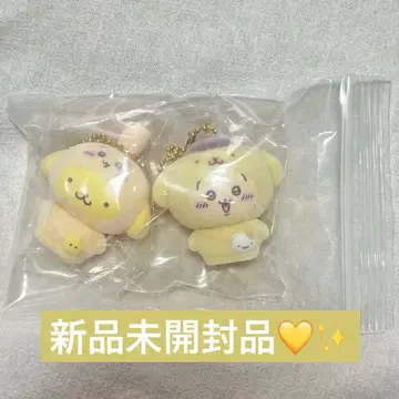 치이카와 (먼작귀) 산리오 시크릿 마스코트 플로키 참 토끼 폼폼푸딩