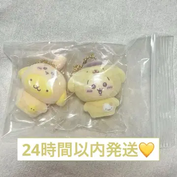 치이카와 (먼작귀) 산리오 시크릿 마스코트 플로키 참 토끼 폼폼푸딩