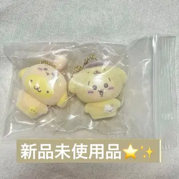 치이카와 (먼작귀) 산리오 시크릿 마스코트 플로키 참 토끼 폼폼푸딩