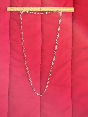 실버 925 목걸이 64cm 잠금장치 없음