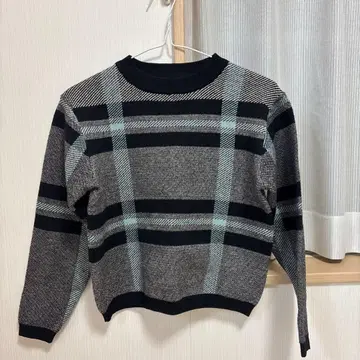 AZUL 체크 무늬 셋업