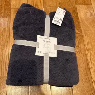 택 포함 새상품 UNIQLO 플리스 모크넥 룸웨어 L