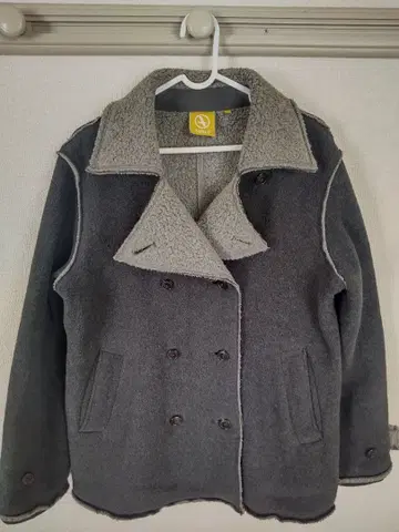 AIGLE 에이글 폴라텍 플리스 자켓 더블 브레스트 보아 안감